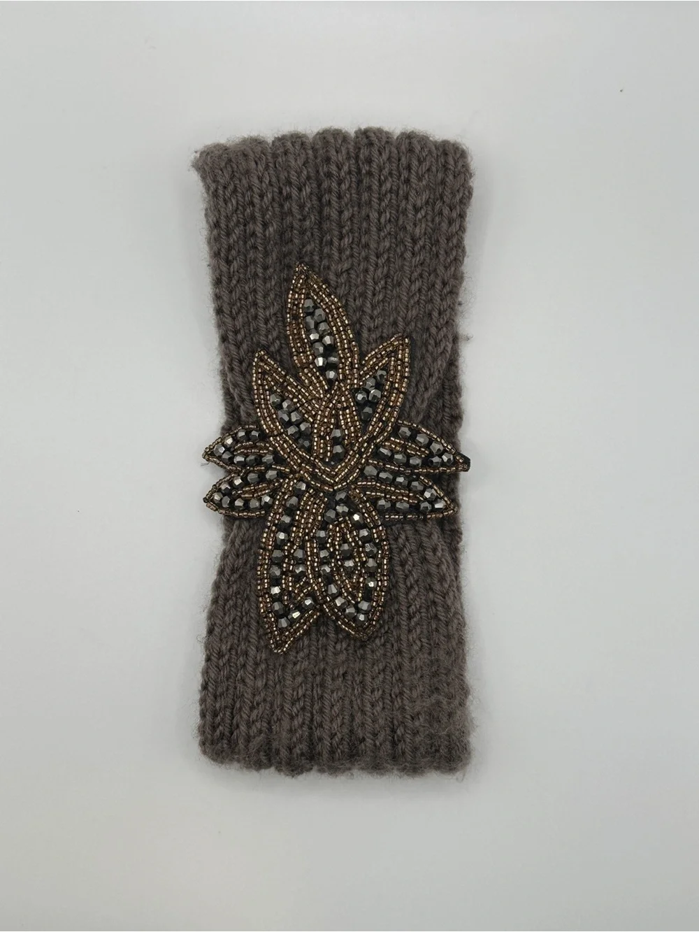 Embellished Knit Ear Warmer